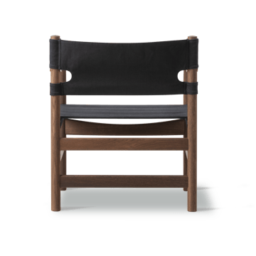 Canvas 21 armchair - Black canvas-oiled oak - Fredericia Furniture