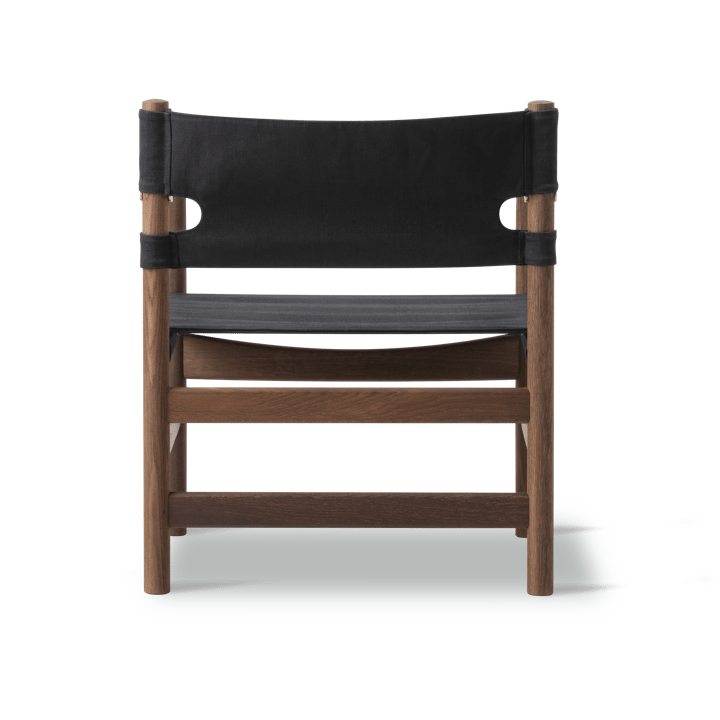 Canvas 21 armchair, Black canvas-oiled oak Fredericia Furniture
