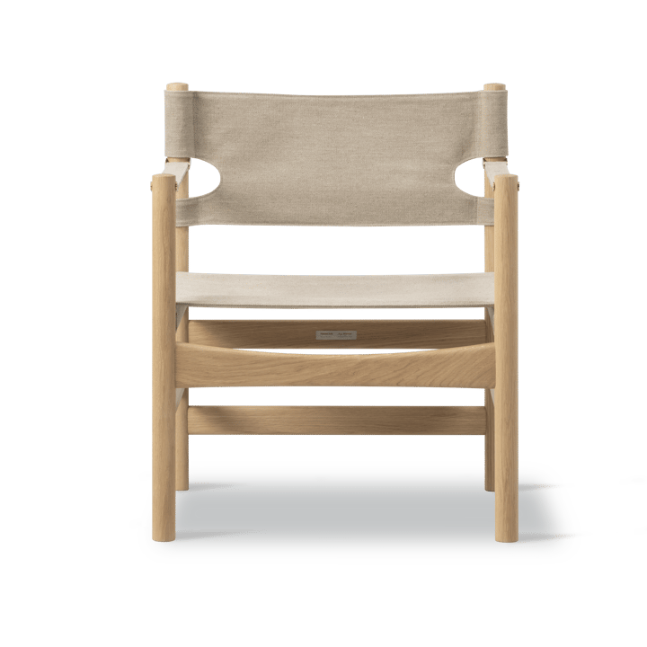 Canvas 21 armchair, Natural canvas-light oiled oak Fredericia Furniture