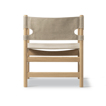 Canvas 21 armchair - Natural canvas-light oiled oak - Fredericia Furniture