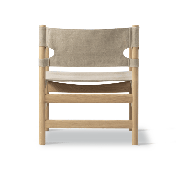 Canvas 21 armchair, Natural canvas-light oiled oak Fredericia Furniture