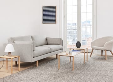 EJ220 2062 sofa 2-seater - Bardal 780 blue - Fredericia Furniture