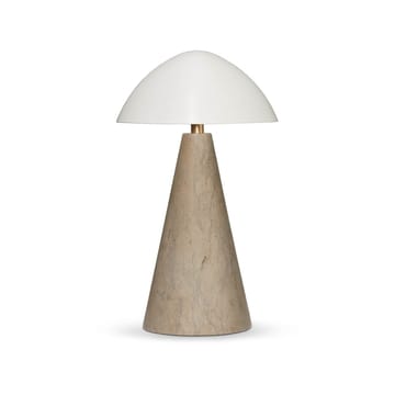 Fellow table lamp - White-dark atlantico limestone - Fredericia Furniture