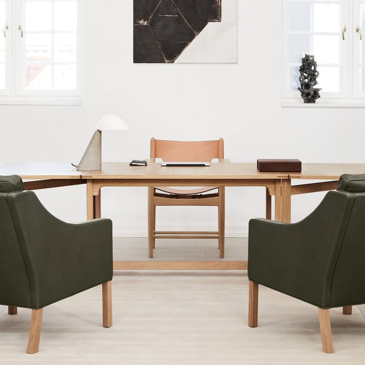 Fellow table lamp, White-dark atlantico limestone Fredericia Furniture