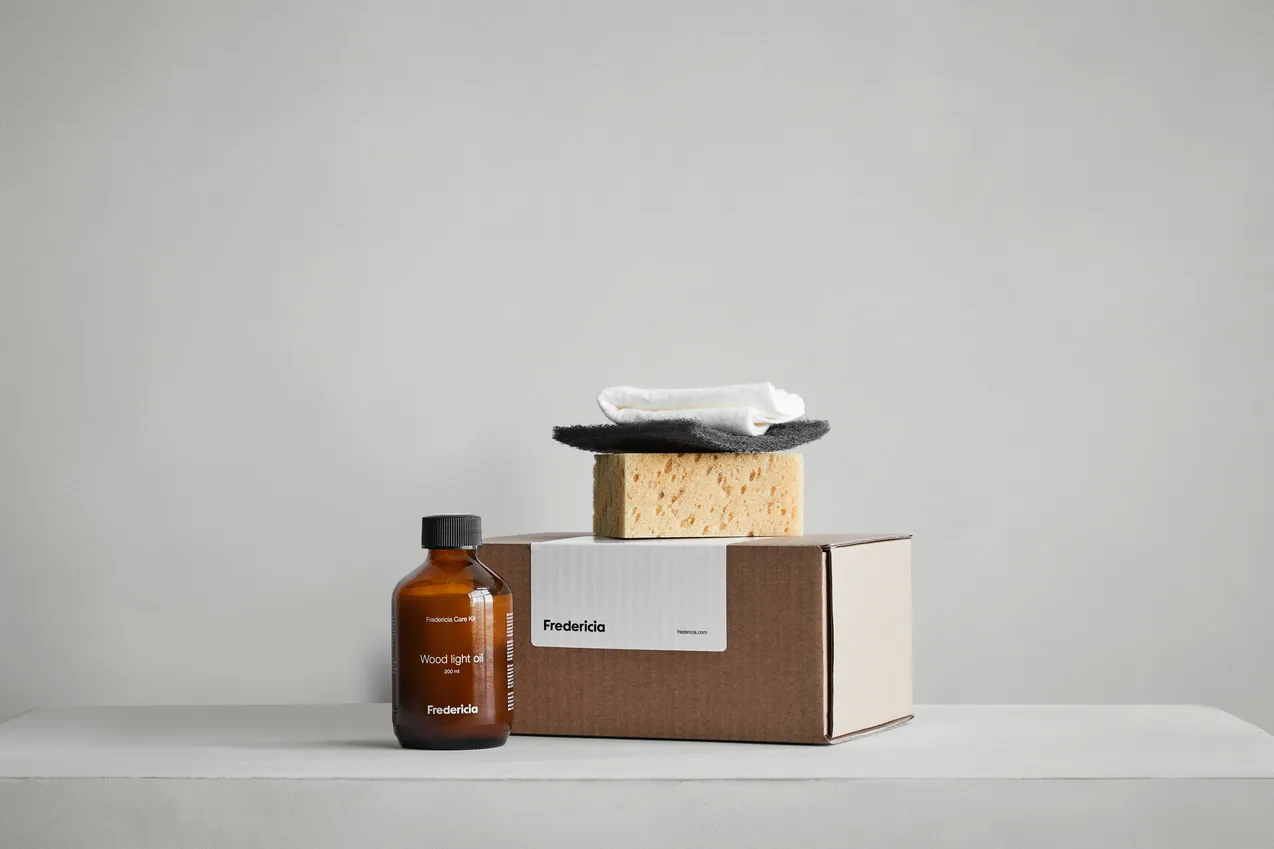 Fredericia furniture care kit wood, Light wood Fredericia Furniture