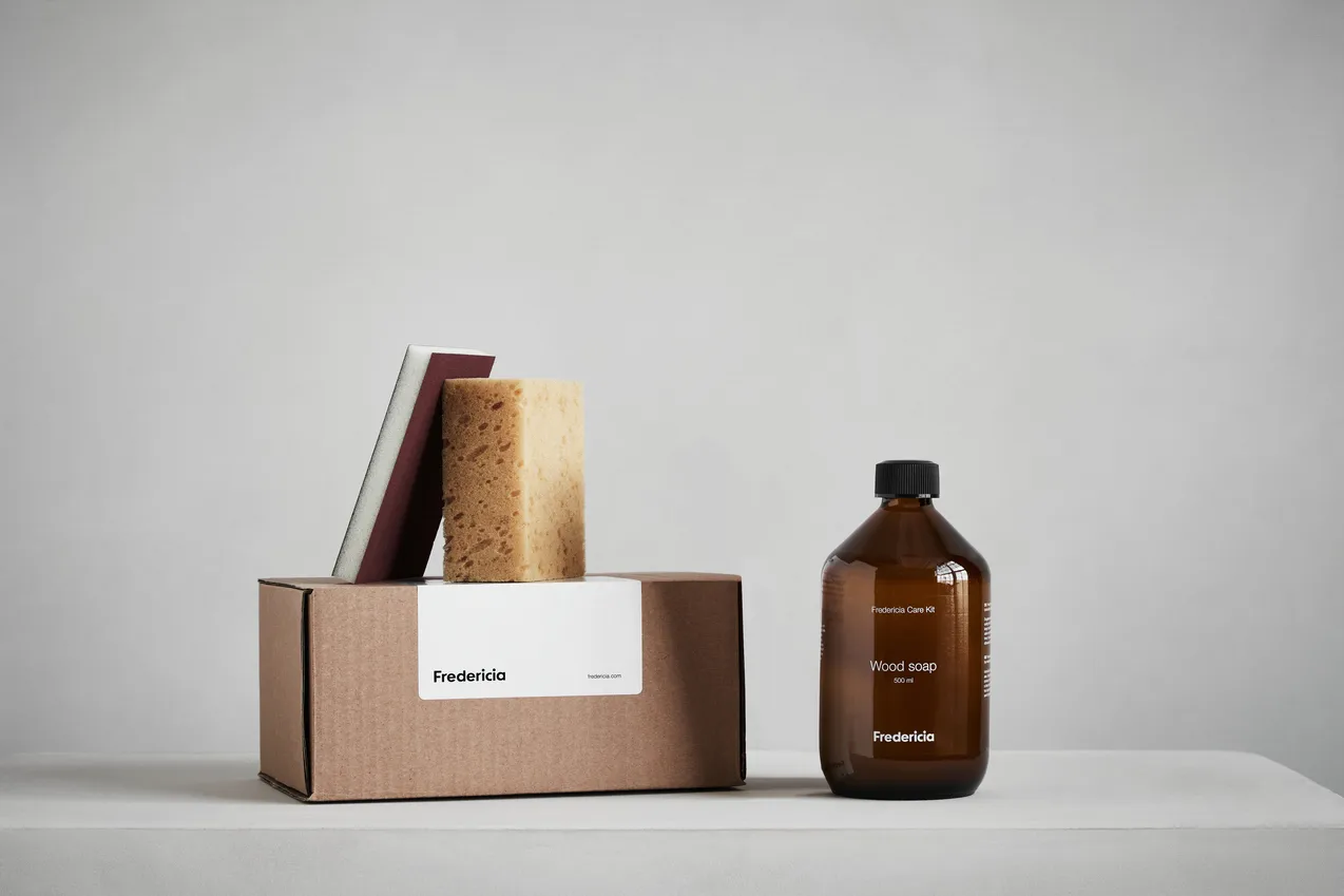 Fredericia furniture care kit wood, Soaped wood Fredericia Furniture