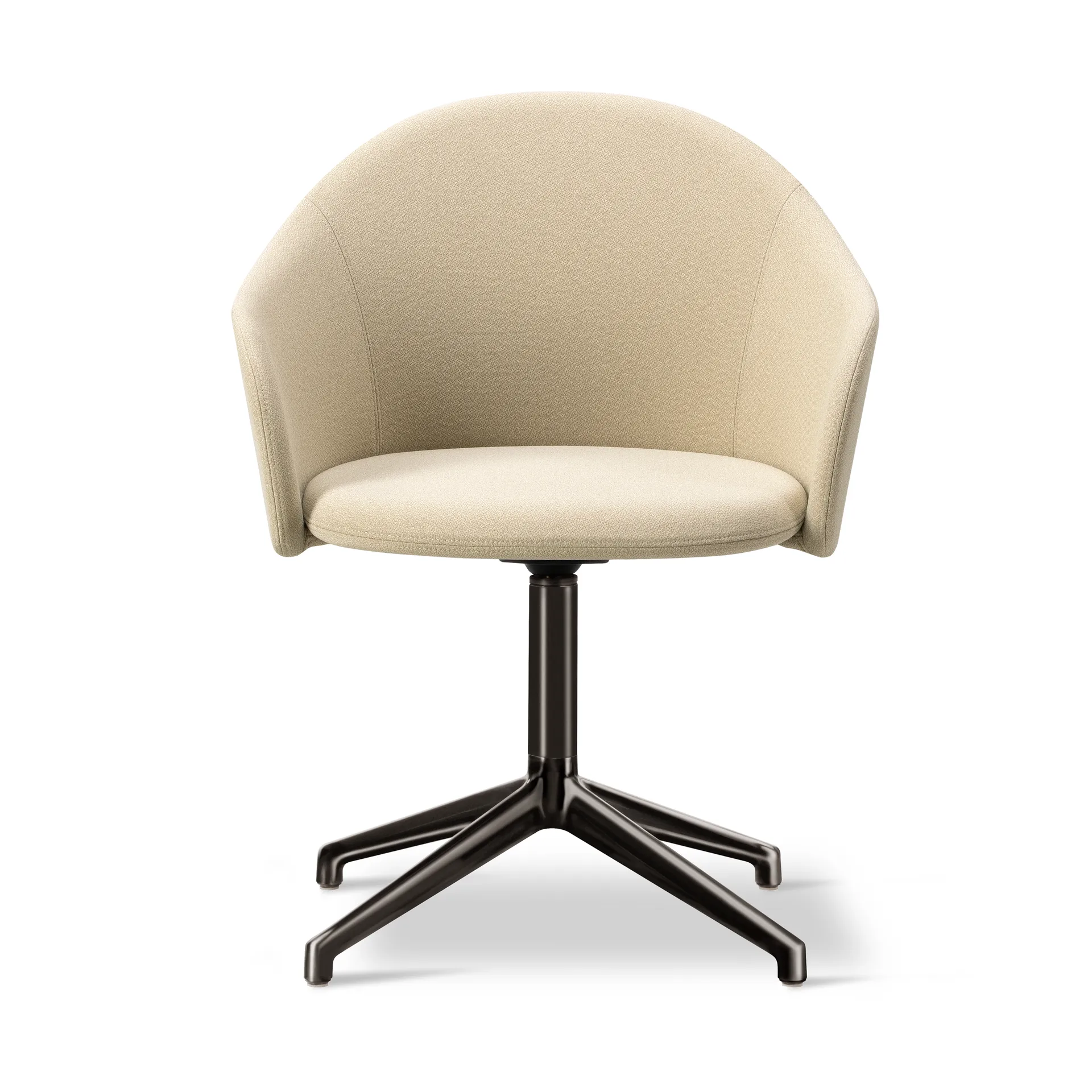 Gomo Armchair armchair swivel base 4-star, Mylla 221-flint Fredericia Furniture