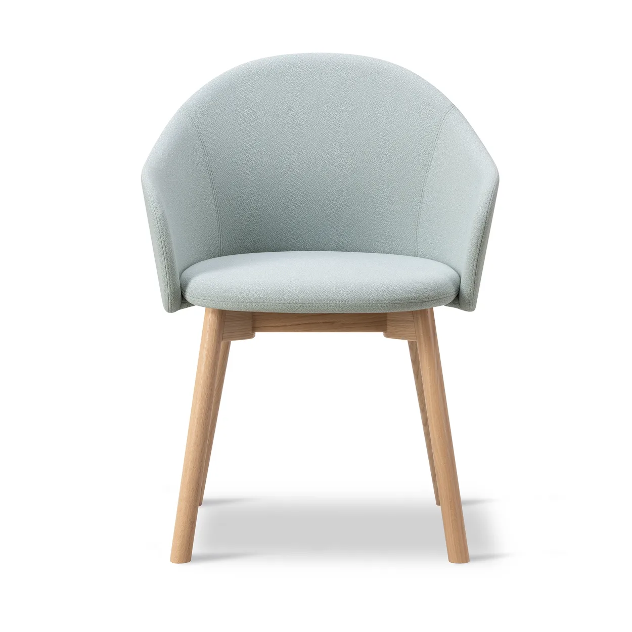 Fredericia Furniture Gomo Armchair armchair wood base Mylla 811-lacquered oak