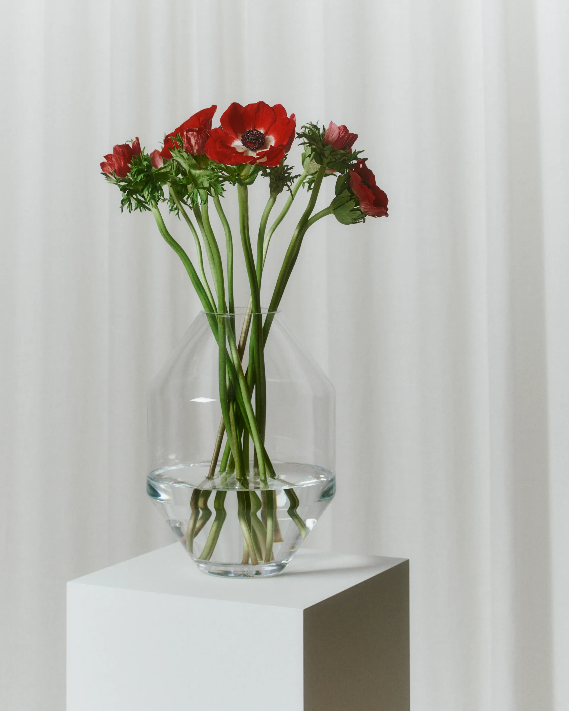 Hydro vase clear, 20 cm Fredericia Furniture