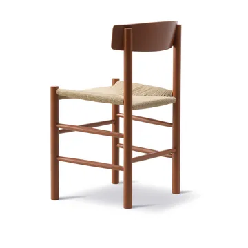 J39 chair - Herritage red-braided natural - Fredericia Furniture