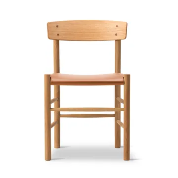 J39 chair - Oiled oak-leather Omni 307 cognac - Fredericia Furniture