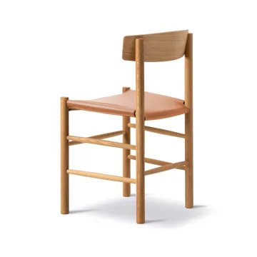 J39 chair - Oiled oak-leather Omni 307 cognac - Fredericia Furniture