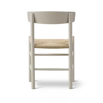 J39 chair - Pebble grey-woven natural - Fredericia Furniture