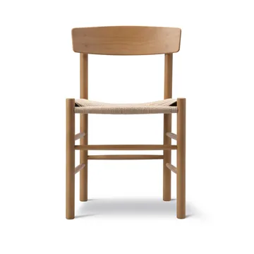 J39 chair - Vintage lacquered-braided natural - Fredericia Furniture