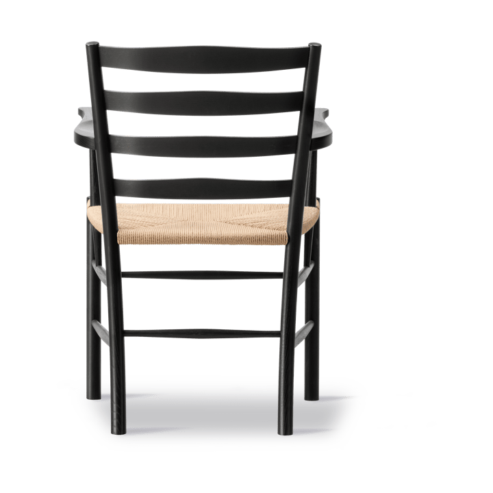 Klint armchair, Natural-woven black-lacquered oak Fredericia Furniture