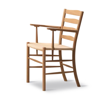 Klint armchair - Natural-woven oiled oak - Fredericia Furniture