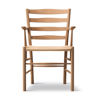 Klint armchair - Natural-woven oiled oak - Fredericia Furniture