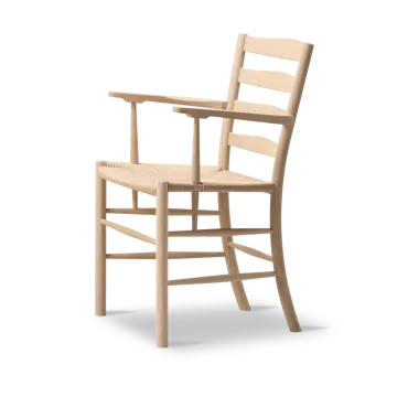 Klint armchair - Naturally braided - soap-finished oak - Fredericia Furniture