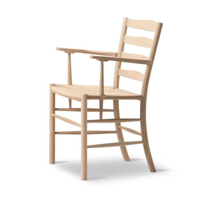 Klint armchair - Naturally braided - soap-finished oak - Fredericia Furniture