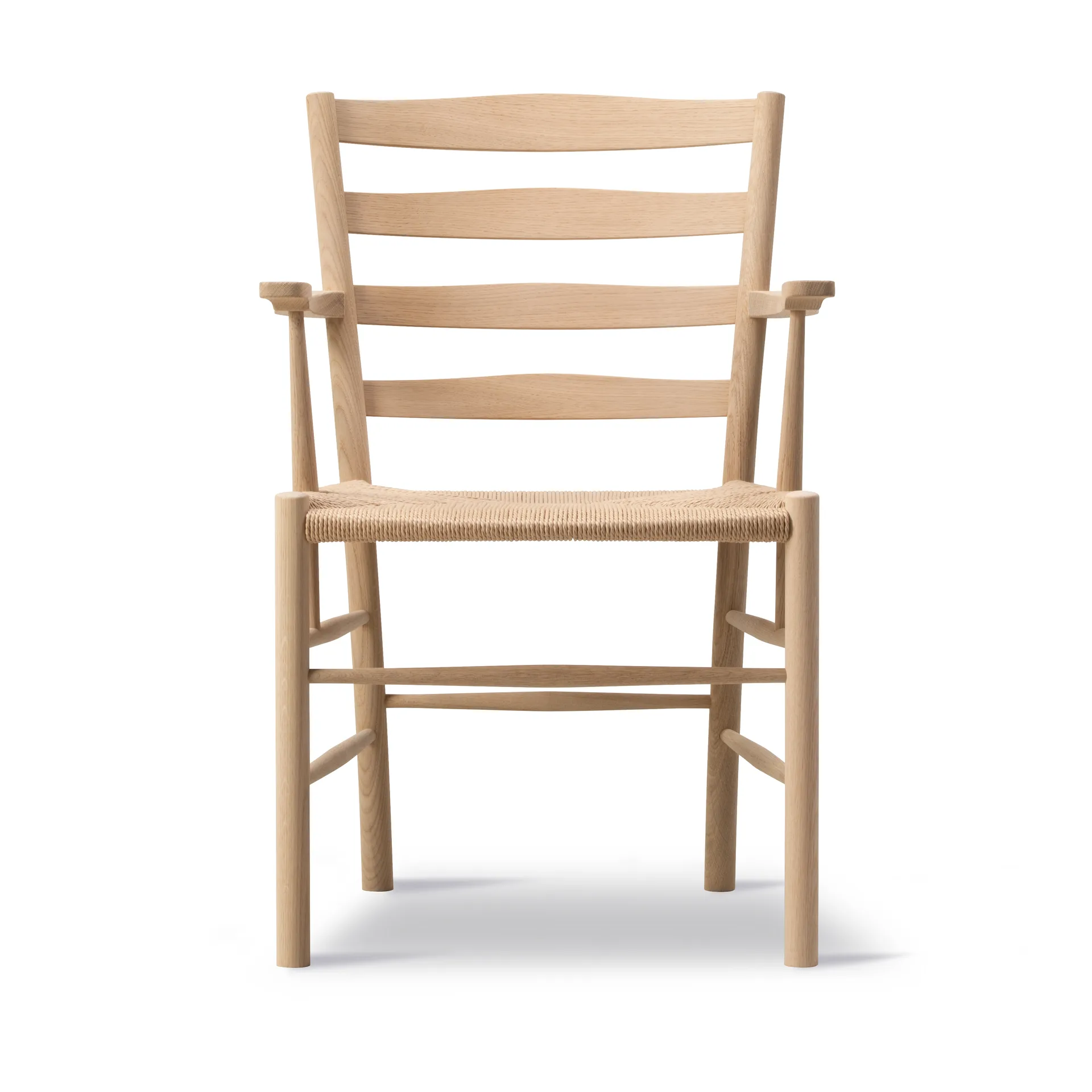 Klint armchair, Naturally braided - soap-finished oak Fredericia Furniture