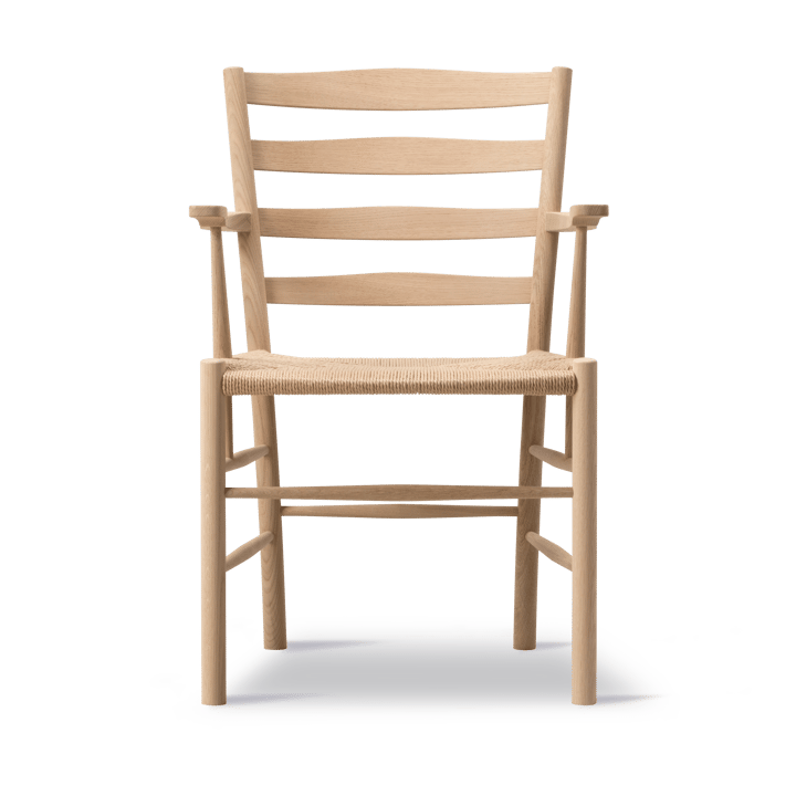 Klint armchair, Naturally braided - soap-finished oak Fredericia Furniture