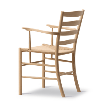 Klint armchair - Naturally braided - soap-finished oak - Fredericia Furniture