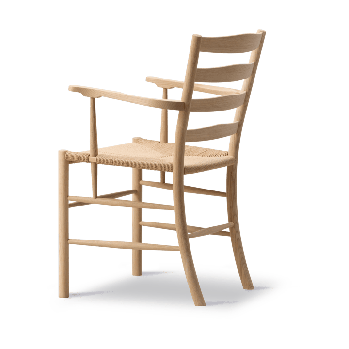 Klint armchair, Naturally braided - soap-finished oak Fredericia Furniture