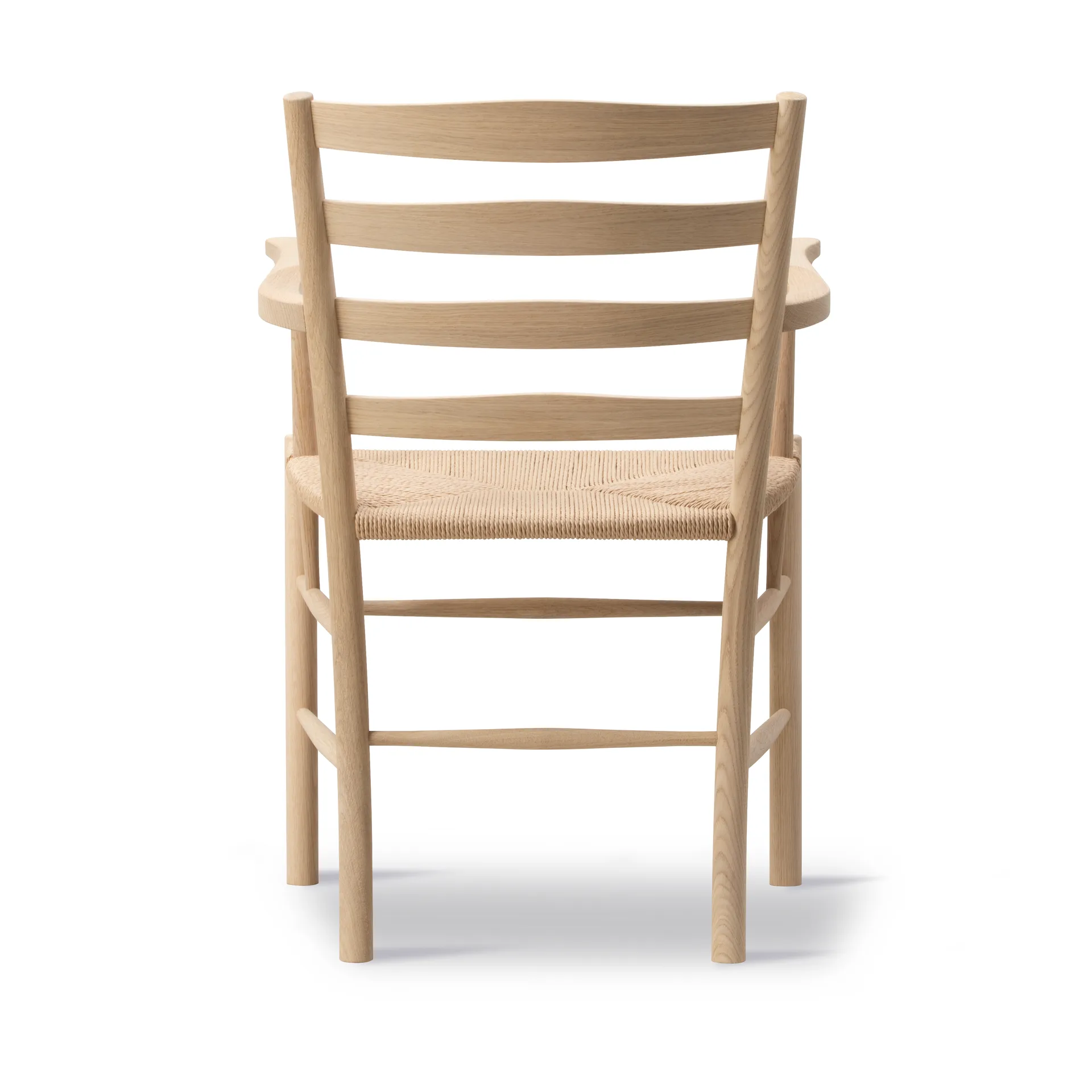 Klint armchair, Naturally braided - soap-finished oak Fredericia Furniture