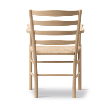 Klint armchair - Naturally braided - soap-finished oak - Fredericia Furniture
