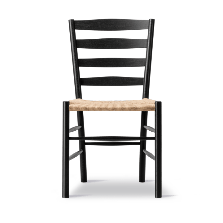 Klint chair, Natural-woven black-lacquered oak Fredericia Furniture