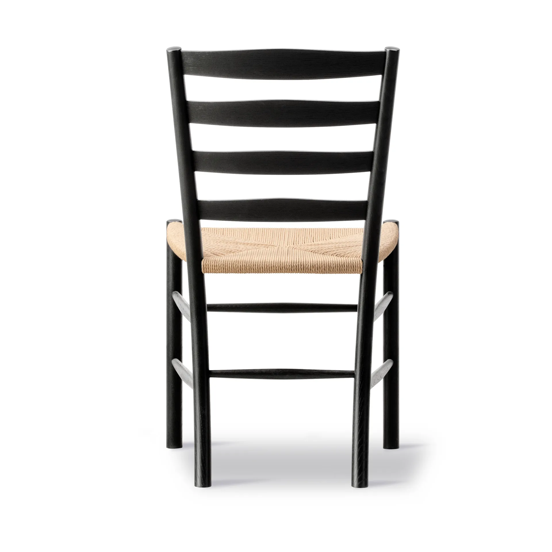 Klint chair, Natural-woven black-lacquered oak Fredericia Furniture