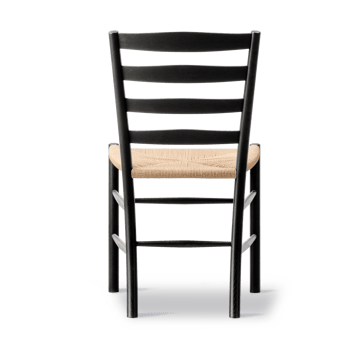 Klint chair - Natural-woven black-lacquered oak - Fredericia Furniture