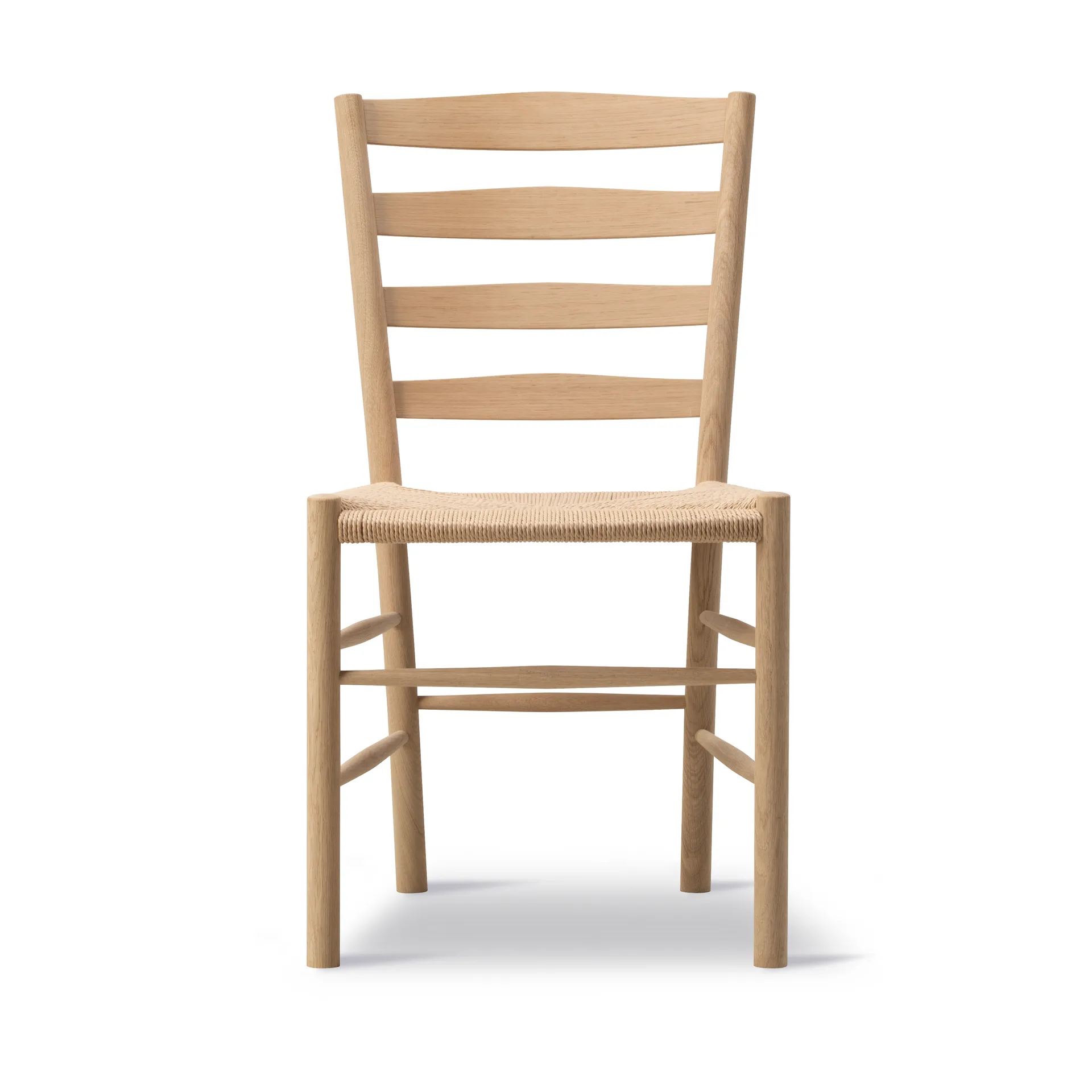 Klint chair, Naturally braided - soap treated oak Fredericia Furniture