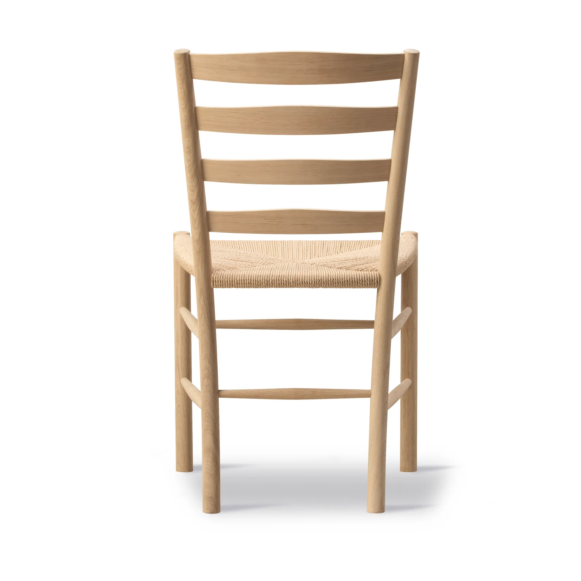 Klint chair, Naturally braided - soap treated oak Fredericia Furniture