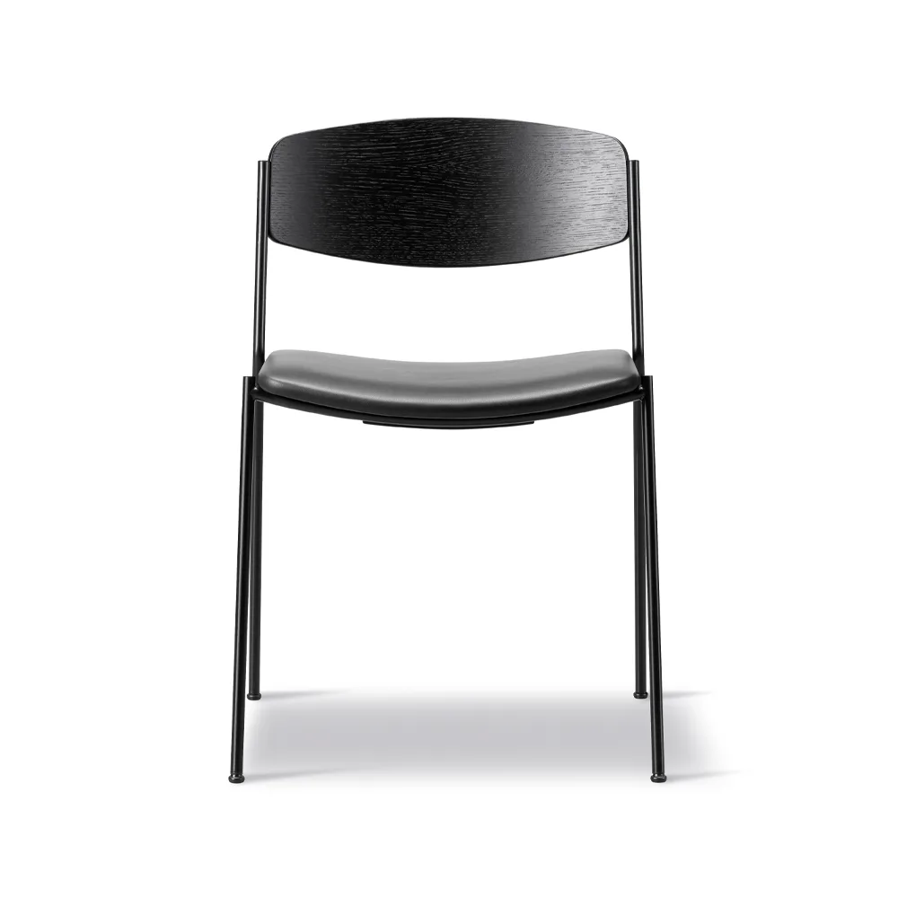 Fredericia Furniture Lynderup 3081 chair Leather omni 301-black