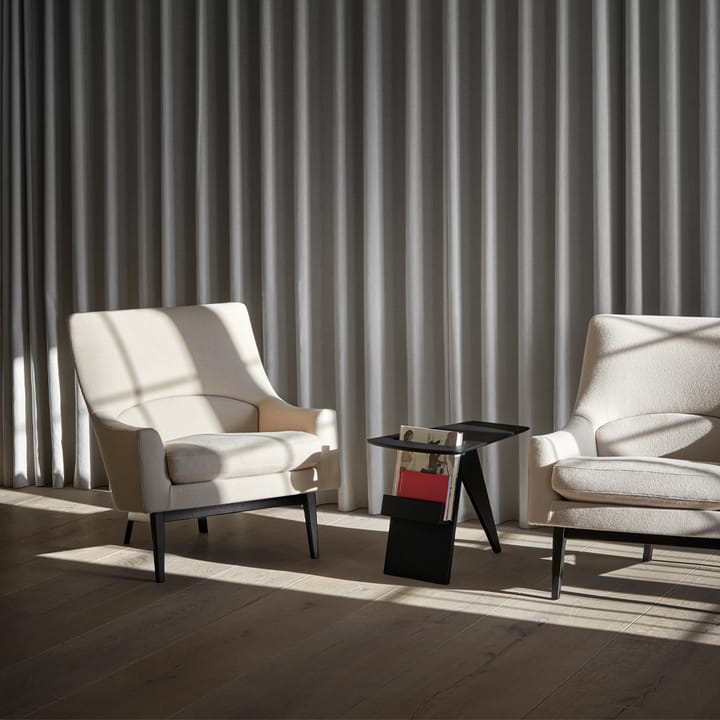 Magazine coffee table, Black lacquered oak Fredericia Furniture