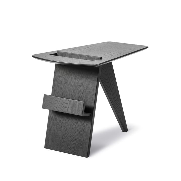 Magazine coffee table, Black lacquered oak Fredericia Furniture