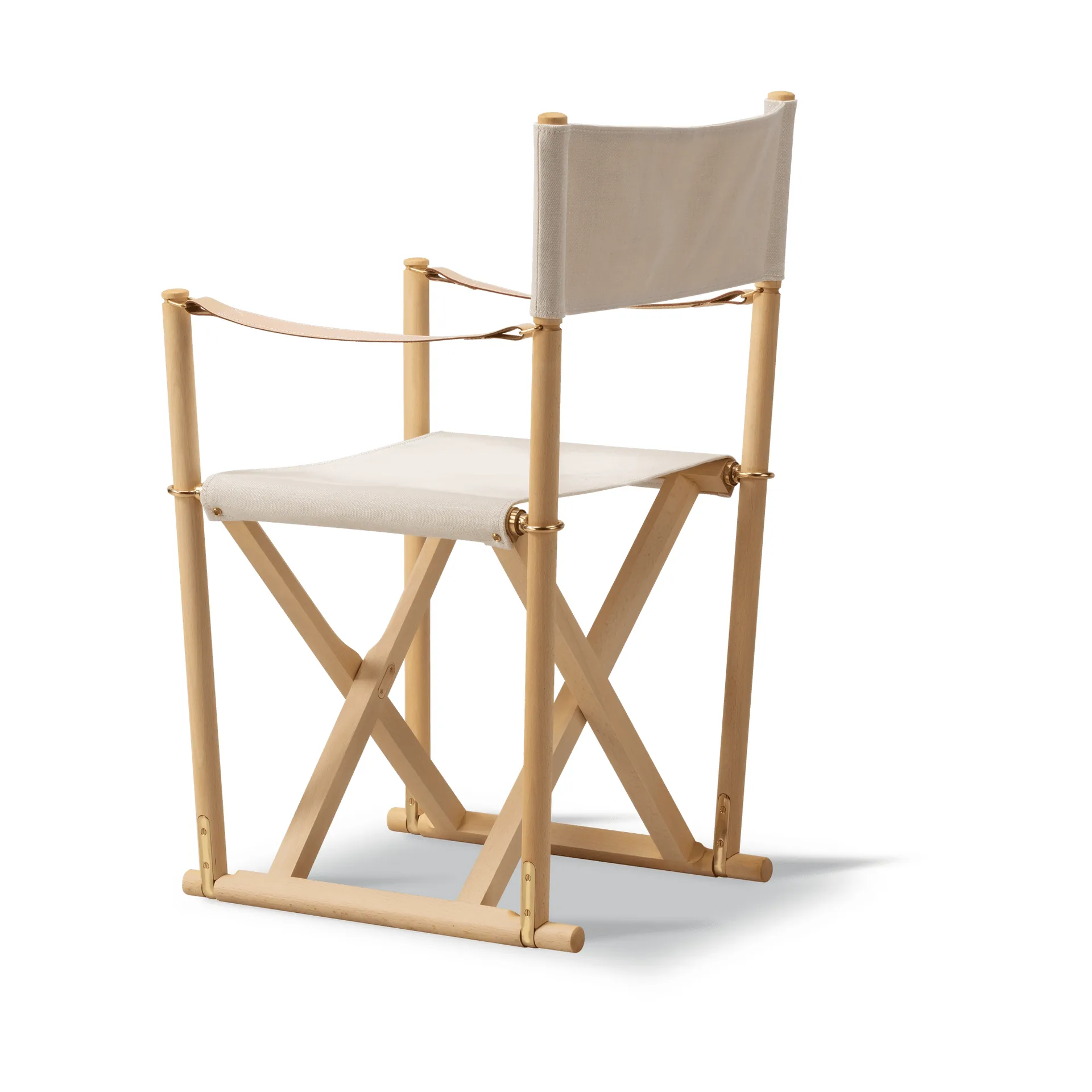 MK16 Folding Chair chair, Off white-oiled beech Fredericia Furniture