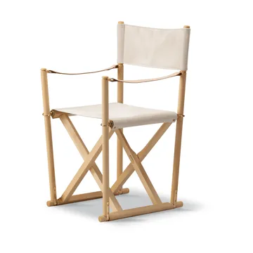 MK16 Folding Chair chair - Off white-oiled beech - Fredericia Furniture
