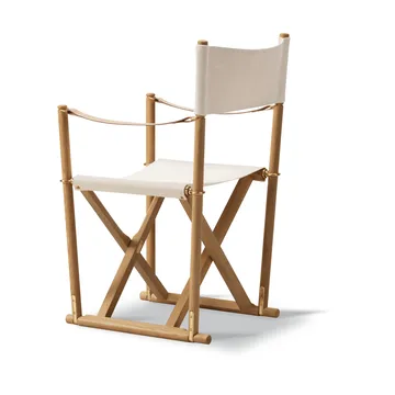 MK16 Folding Chair chair - Off white-oiled oak - Fredericia Furniture