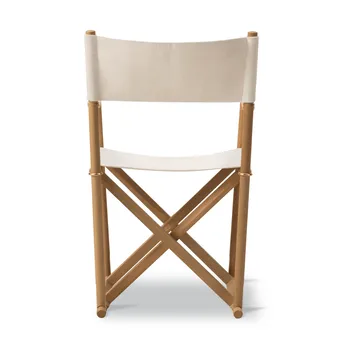 MK16 Folding Chair chair - Off white-oiled oak - Fredericia Furniture