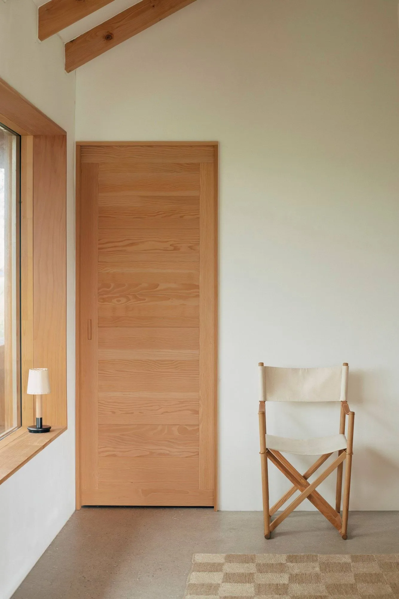 MK16 Folding Chair chair, Off white-oiled oak Fredericia Furniture