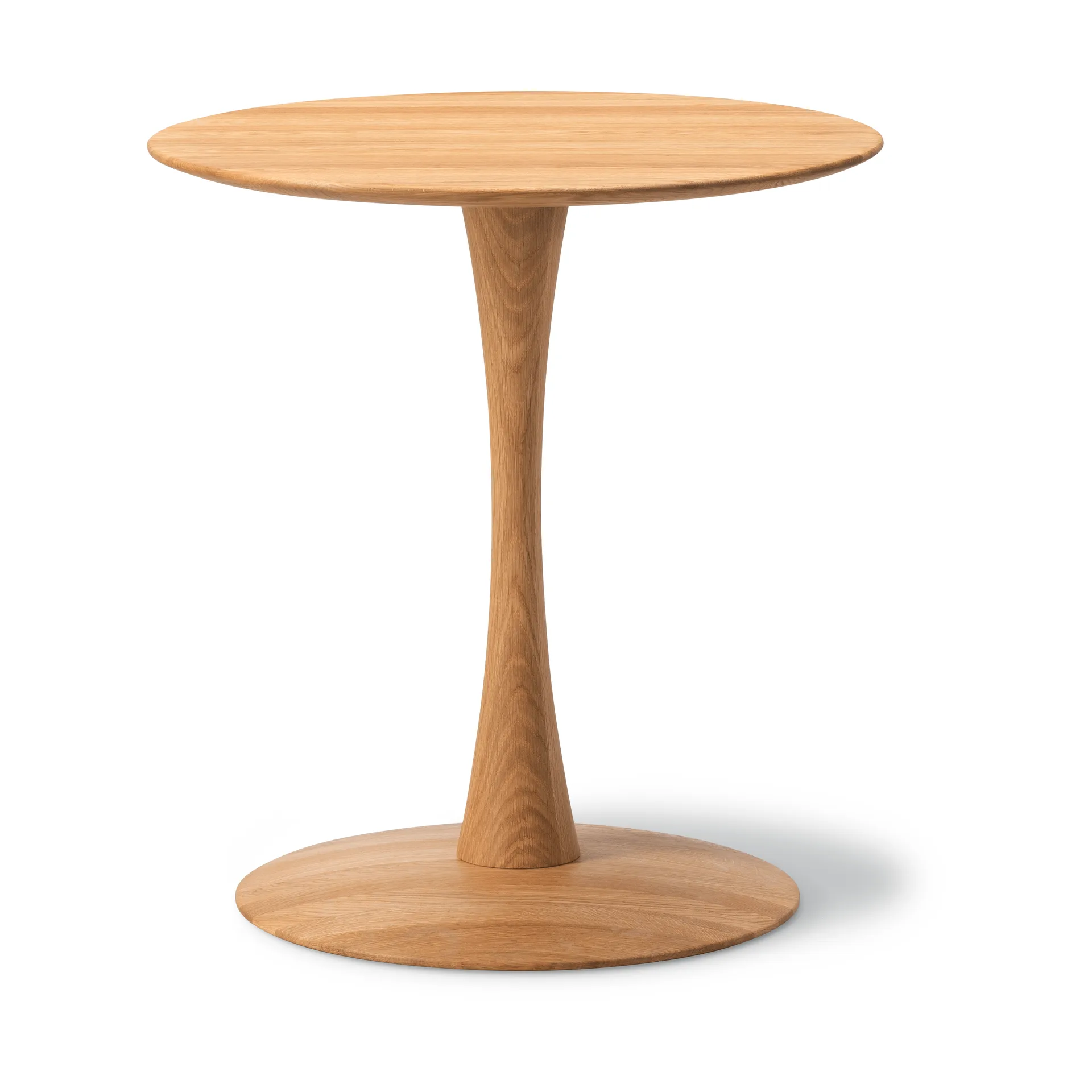 ND106 Trisse dining table, Oiled oak, Ø68x73 cm Fredericia Furniture
