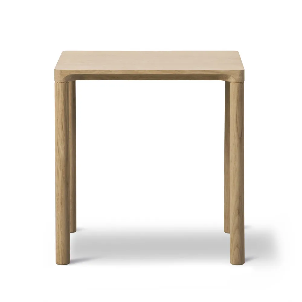 Piloti 6705 side table, Light oiled oak-height 41 cm Fredericia Furniture