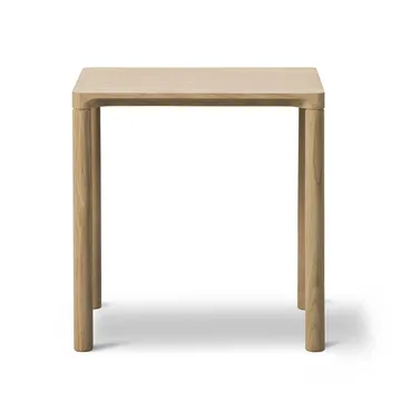 Piloti 6705 side table - Light oiled oak-height 41 cm - Fredericia Furniture