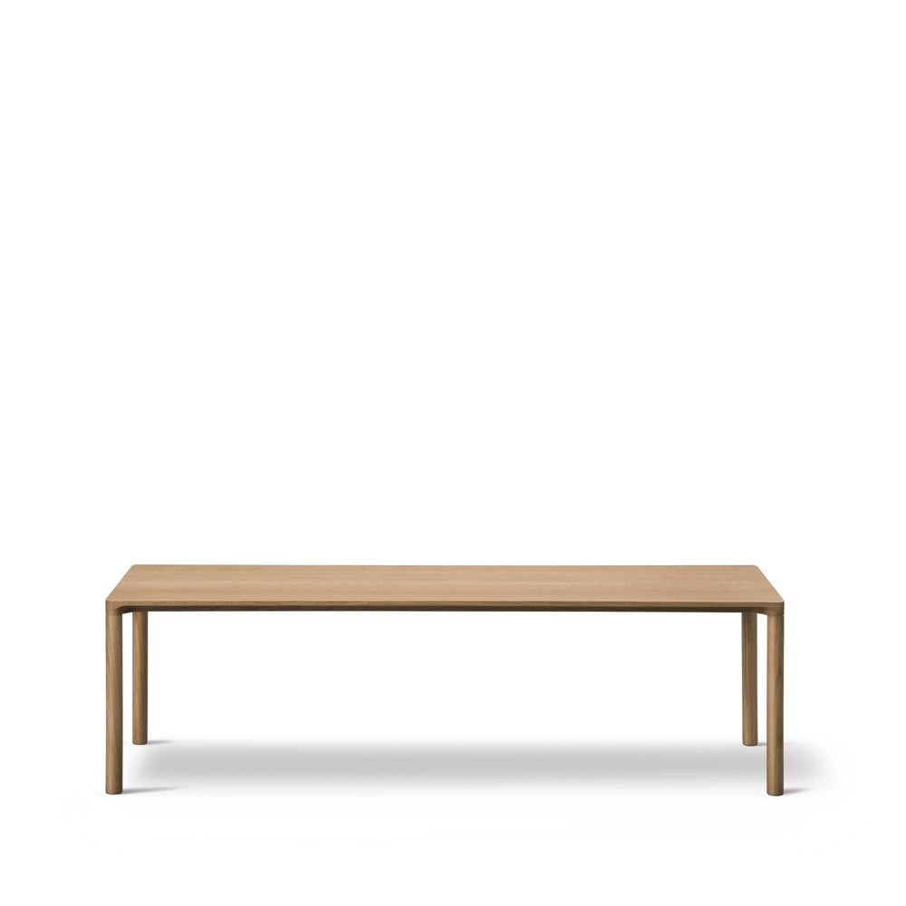 Fredericia Furniture Piloti 6715 coffee table Light oiled oak-height 35 cm