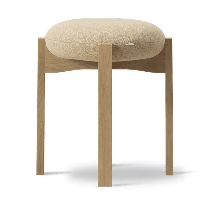 Pioneer low stool, Vidar 323-lacquered oak Fredericia Furniture
