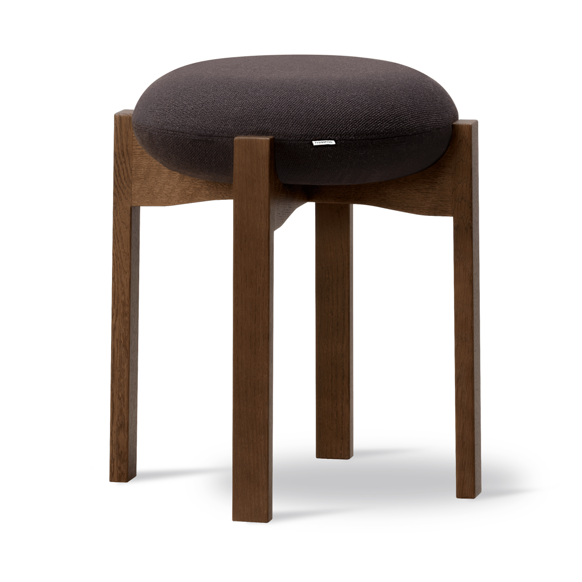 Fredericia Furniture Pioneer low stool Vidar 386- stained lacquered oak