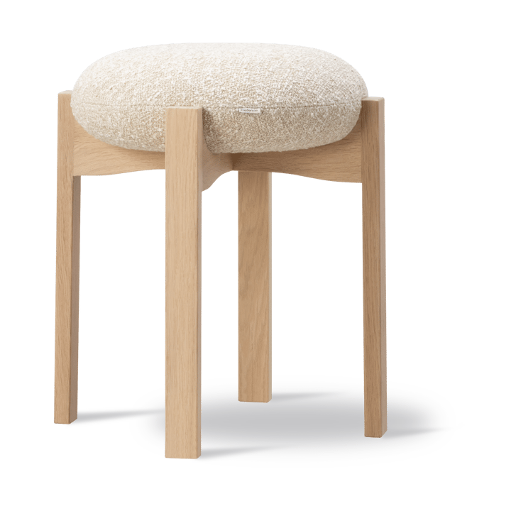 Pioneer low stool - Zero 0001-lacquered oak - Fredericia Furniture