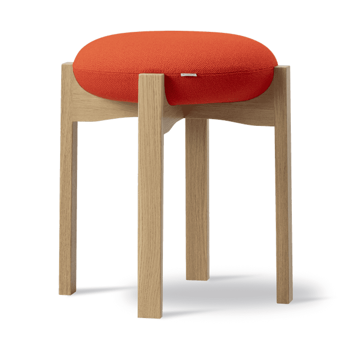 Fredericia Furniture Pioneer low stool | Scandinavian Design | Stools | Red